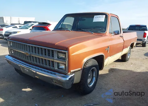 1982 Chevrolet C10 z USA, uszkodzony, nr VIN 1GCDC14H1CS169631